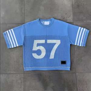 Camiseta de Fútbol Retro Personalizada de Alta Calidad para Equipos Juveniles, con Parches y Servicio OEM, Técnica de Corte Automatizado - Product Image 5