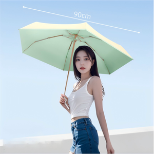 Parapluie pliant promotionnel de qualité supérieure pour la vente en gros, protection UV, 5 plis, avec logo - Product Image 2