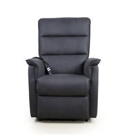 Fauteuil inclinable électrique en similicuir, canapé inclinable motorisé pour personnes âgées, mobilier de salon