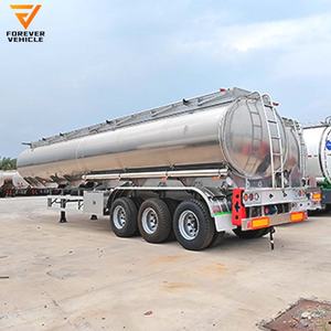 Semirremolque Cisterna de Acero Usado de 3 Ejes para Transporte de GLP, 56.1-58 CBM, Capacidad de Carga de 21-30T - Product Image 2