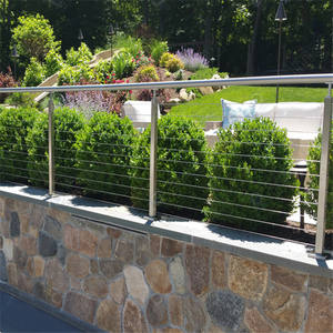 Chine Usine Balcon Câble en <span class=keywords><strong>acier</strong></span> inoxydable Garde-corps Conception Câble monté sur garde-corps Câble en <span class=keywords><strong>acier</strong></span> inoxydable pour garde-corps de pont - Product Image 6