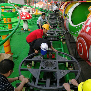 Precio de fábrica Parque de atracciones para niños Paseos Cabina de <span class=keywords><strong>Caracol</strong></span> Montaña rusa giratoria para parque infantil interior y exterior - Product Image 5