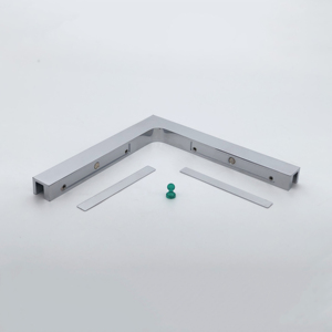 Accesorios <span class=keywords><strong>de</strong></span> gama alta Acero inoxidable 304 Vidrio a vidrio Bisagra lateral doble Soporte <span class=keywords><strong>de</strong></span> esquina <span class=keywords><strong>de</strong></span> pantalla <span class=keywords><strong>de</strong></span> <span class=keywords><strong>Ducha</strong></span> - Product Image 1