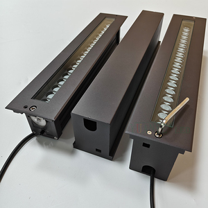 Lumière linéaire encastrée 18W 24W 36W à gradation manuelle par encodeur 1-10V PWM, lampes de sol extérieures, lampes de jardin - Product Image 1