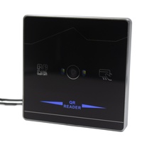 Lecteur de cartes intelligentes TIMY NFC ID IC ABS Wiegand RS485 ISO 14443A 13.56MHz avec scanner de codes QR pour contrôle d'accès