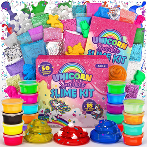Perfect Kraft Unicorn Sparkle Slime <b>Kit</b>, Art Craft Slime DIY Slime Making <b>Kit</b> for Girls Boys Educational Toy Supplier - Product Image 1