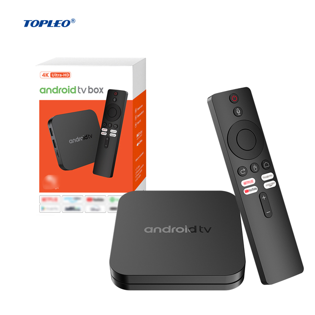 Topleo Android 14 5G TV Box with Satellite Receiver Quad Core 8K HDR Dual WiFi Set Top Box Smart 4K Streaming Player TV Box