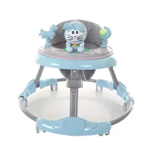 Die neue Auflistung 4 in 1 Baby Walker Kunststoff form Kinderwagen Walker Pre Schuhe Auto Preis Schwenk räder Baby Walker