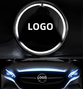 Nouvelles modifications, emblème de calandre avant sans éclairage, logo étoile surélevé, badge compatible avec <span class=keywords><strong>Mercedes</strong></span> Benz - Product Image 1