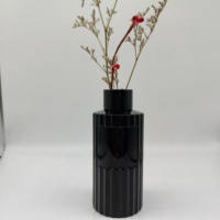 Flacon aromathérapie décoratif en verre, ml, flacon en verre, opale transparente, noir, pour diffuseurs d'huiles essentielles