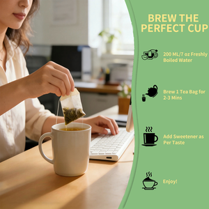 Té de Hierbas Puro para la Limpieza Renal y Adelgazamiento, 20 Bolsitas de Té Sin Cafeína para la Salud Renal - Product Image 4