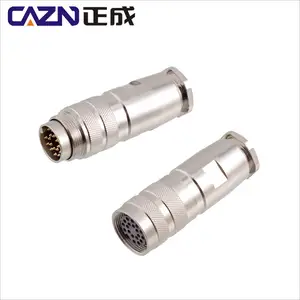 M16 Aviation Plug C091 Binder J091 Amphenol Waterproof 6 8 12 14 16 19 24pin Screw Connection M16 Metal Field Assembly Connector