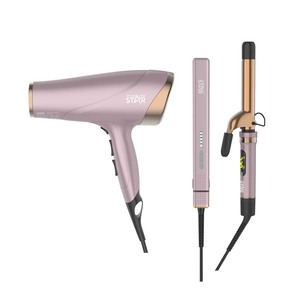 Ensemble sèche-cheveux Winning Star rose, moteur DC ionique, avec concentrateur et diffuseur, pour usage domestique - Product Image 5