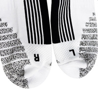 Chaussettes de sport de compression pour le football et le soccer, motif à pois, technique tricotée, avec logo intégré, collection automne