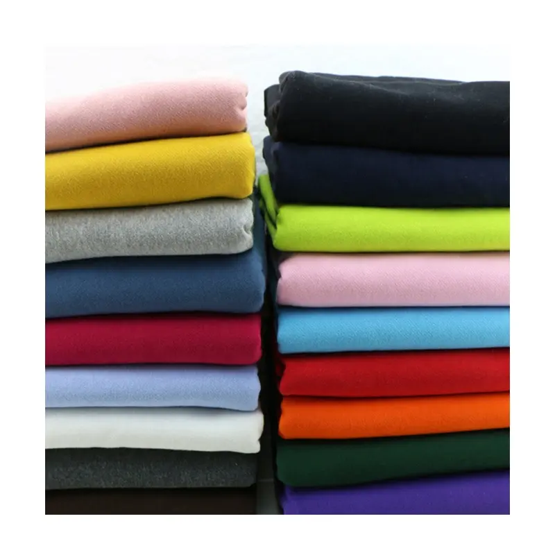 High Quality Soft Comfortable Solid Cotton French Terry Knitted Fabric For Hoodies