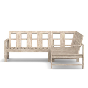 Ensemble de meubles de jardin en teck résistant aux UV, imperméable, moderne, pour villa extérieure - Product Image 2