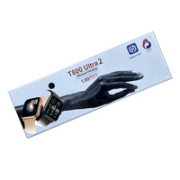Montre connectée 10 T900 Pro Max Evo Ultra avec bracelet en gel de silice, étanche IP67, appels Bluetooth, jeux, sans fil, unisexe, écran IPS, 4 jours d'autonomie