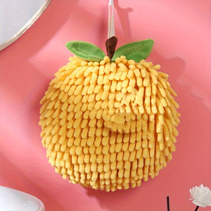 Serviette jetable en peluche à thème floral et fruité, super absorbante, en tissu polaire doux, pour la salle de bain, porte-serviettes - Product Image 6