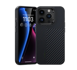 <span class=keywords><strong>Coque</strong></span> de téléphone de Style affaires mat pour <span class=keywords><strong>iPhone</strong></span> 13 <span class=keywords><strong>14</strong></span> 15 16 Plus <span class=keywords><strong>Pro</strong></span> Max avec protecteur de caméra pour fibre de carbone Laudtec - Product Image 1