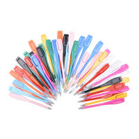 Crayons de score de golf personnalisés avec logo multicolores en PP+HB légers et durables, crayons marqueurs de golf, accessoires de golfeur pour les jeux sportifs