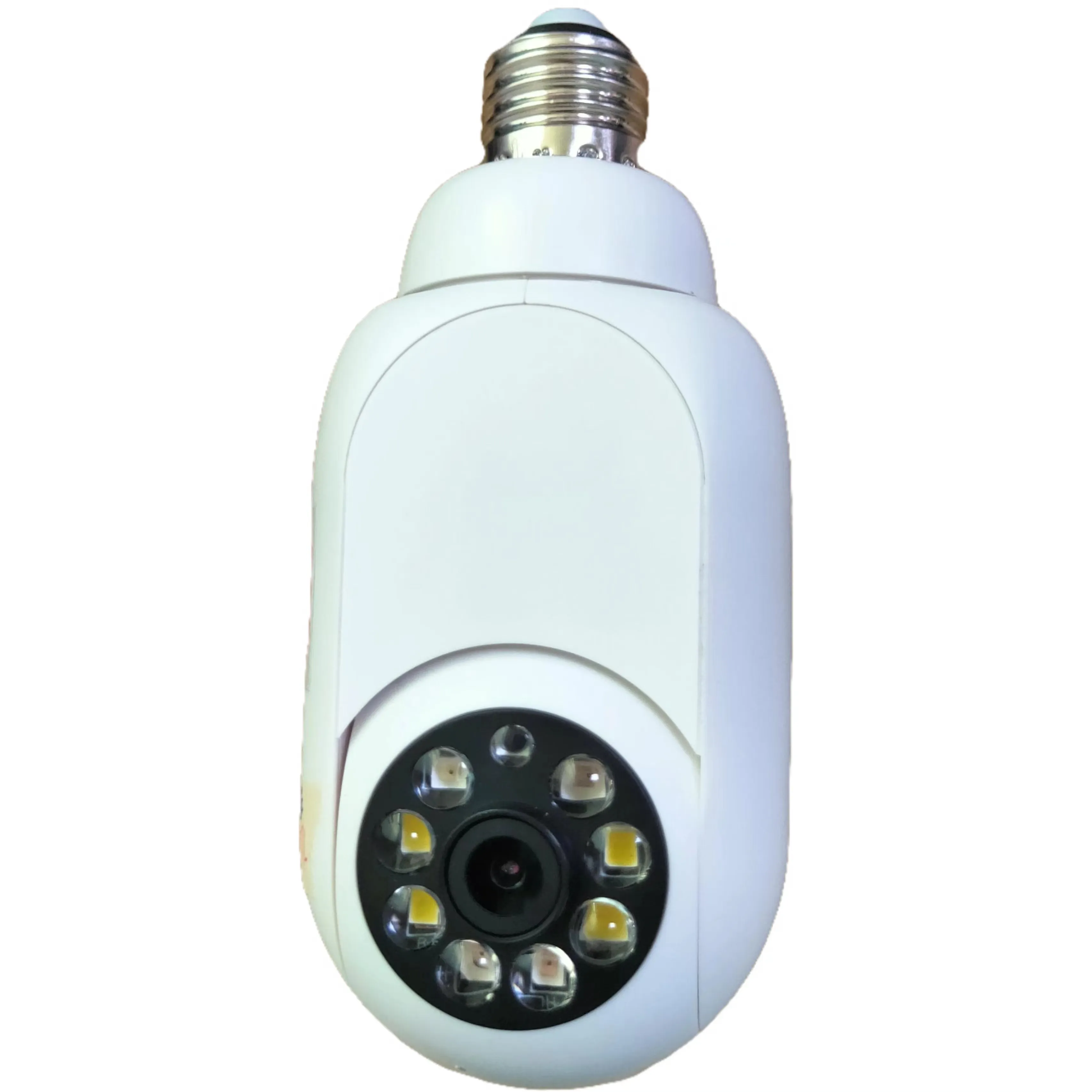Kamera video jaringan pengawasan dua pita 5G, kamera keamanan luar ruangan bohlam