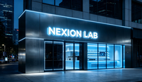 Panneau LED décoratif promotionnel extérieur, lettres lumineuses, enseigne lumineuse en acrylique, signalétique électronique sans cadre, alimentation CA/voiture