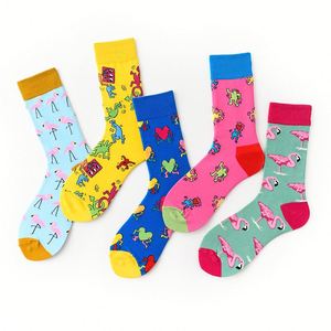 Espectáculo en Vivo # Calcetines Divertidos para Hombre, Diseño Alegre y Colorido, Sin Pedido Mínimo, 33 Pares - Product Image 3