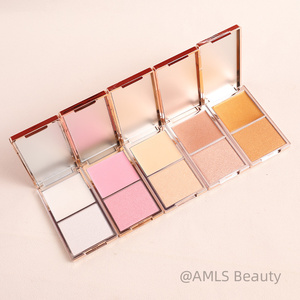 ไฮไลท์เตอร์แบบมืออาชีพแป้งสองด้านสว่างยาวนาน - Product Image 4