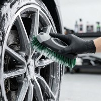 Brosses de nettoyage automatique pour pneus, roues et tapis, avec tête en PET, fourniture directe d'usine