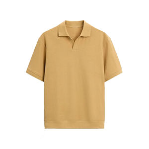 เสื้อโปโลผู้ชายทรงสลิมฟิตผ้าฝ้ายคุณภาพสูงสไตล์ลำลองสำหรับฤดูใบไม้ผลิและฤดูร้อนแบบใหม่ - Product Image 3