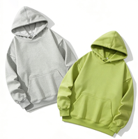 Hoodies amples en polaire chaude pour hommes, essentiels pour la mode urbaine et les tenues décontractées de trajet quotidien, en promotion en gros