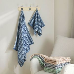 Nouveau modèle 2026 – Serviette de bain et serviette de visage en coton peigné de qualité supérieure, grande taille, couleur unie pour adultes - Product Image 2