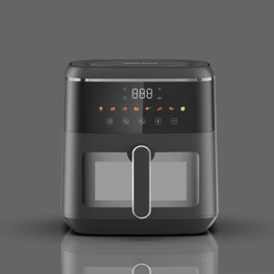 Freidora <span class=keywords><strong>de</strong></span> Aire Digital Inteligente sin Aceite <span class=keywords><strong>de</strong></span> 5.5L con Pantalla Visual <span class=keywords><strong>de</strong></span> Vidrio - Product Image 2