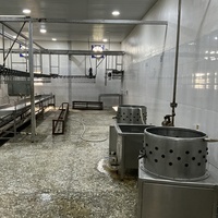 Vente chaude, solution d'abattoir porcin entièrement intégrée OEM ODM avec génie civil, entrepôt frigorifique et ligne d'abattage automatisée