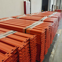 Estantería de Acero para Palets, Almacenamiento Industrial, Acero Q235B para Centros Logísticos con Acabado con Recubrimiento en Polvo