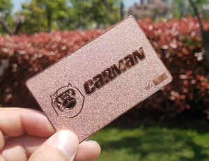 Chất Lượng Cao Thời Trang Thép Không Gỉ Kim Loại Truy Cập Vàng Thẻ Tùy Chỉnh Kim Loại <span class=keywords><strong>VIP</strong></span> Thẻ Kinh Doanh - Product Image 1