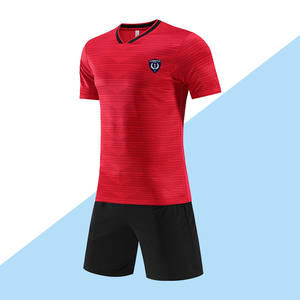 Maillot de football 2023 uniforme de football africain pas cher en gros personnalisé vêtements de football Uni personnalisé maillot de football coupé et coudre - Product Image 1