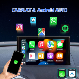 Navigatore GPS Multimediale Pieghevole Android 13 con 8 Core, Schermo Touch IPS da 7'' e CarPlay Wireless Integrato per <span class=keywords><strong>Audi</strong></span> A3 - Product Image 5