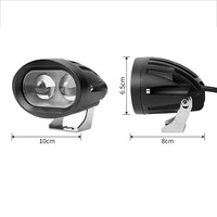 Vente en gros : Feu de travail LED bleu de sécurité 4 pouces 20W 9-60V, Feux d'avertissement LED pour chariot élévateur, Feu de travail LED pour camion, Couleur bleue