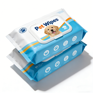 Lingettes nettoyantes douces pour chiens et chats, éliminent les odeurs et la saleté, lingettes de toilettage naturelles pour animaux de compagnie - Product Image 5