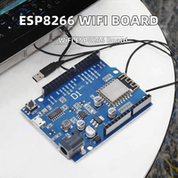 Placa de Desarrollo WiFi Wemos D1 R3 CH340 CH340G, Shield ESP8266, PCB Electrónico Inteligente Compatible con IDE, 3-5V USB