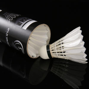 Shuang lang Nr. 2 Badminton Federball, hochwertiger Enten feder Federball, stabiler Flug, sehr langlebig. - Product Image 3