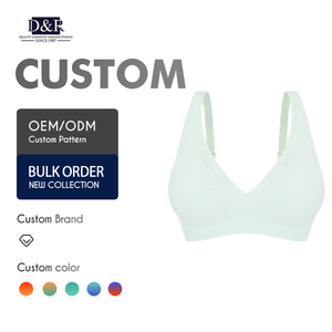 Sujetador Deportivo Sin Costuras para Mujer, Suave, con Soporte Diario, Logotipo Bordado, Sexy, Transpirable, con Tirantes Ajustables - Product Image 1