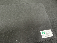 Fournisseur de doublure tissée tricotée chaîne 40gsm/45gsm, usine de doublure thermocollante à double point, doublure adhésive
