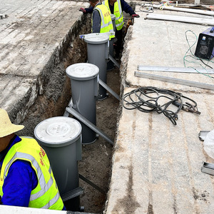 Dissuasore di Parcheggio Retrattile Elettrico, Barriera di Protezione Vialetto Antifurto per Auto, Dissuasore Idraulico Automatico a Scomparsa - Product Image 4