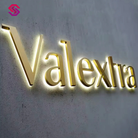 Strip LED 3D Penerangan Mini Signage Huruf Backlit Neon Lampu Elektronik Tanda Perusahaan Taksi Tempat Parkir Mobil Mal Rumah Sakit