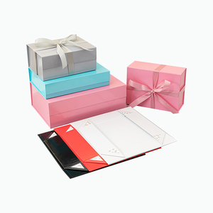 Cajas de Cartón Plegables Personalizadas al por Mayor para Zapatos, <span class=keywords><strong>Ropa</strong></span> y Lencería, con Impresión de Logotipo de Marca, Cierre Magnético, Caja de Regalo - Product Image 3