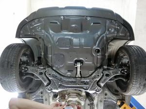 Protector de Motor 3D de Alta Calidad DSN Negro para Negocios/Lujo, Alfombra Protectora, Cubierta Inferior, Guardabarros para - Product Image 3