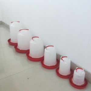 New Durable Nhựa/PP Gà Trung Chuyển 3Kg 6Kg 9Kg Của Nhãn Hiệu Gà Thịt Trang Trại Chăn Nuôi Gia Cầm Waterer Động Vật Ăn Cho Gà Uống - Product Image 1