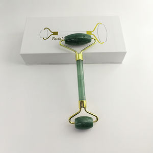 Rodillo Facial de Mármol Blanco con Caja, Hermoso Rodillo de Jade y Cuarzo Rosa con Caja, Rodillo de Masaje - Product Image 5